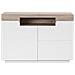 Credenza Laminata In Color Legno Chiaro / bianco Marlin - Foto miniatura 6