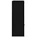 Armadietto Nero 60x29,5x90 cm in Legno Multistrato - Foto miniatura 10