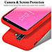 Custodia Compatibile Con Samsung Galaxy A6 Plus / J8 In Liquid Rosso - Coperchio Protettivo In Silicone Tpu Flessibile - Foto miniatura 3