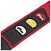 Guitar Strap Con Pick Supporti Scelte - Red - Foto miniatura 2