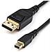 Cavo da Mini DisplayPort 1.4 Supporto Video 8K per Monitor / Proiettore da 2 metri Colore Nero  - Foto miniatura 1