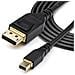 Cavo da Mini DisplayPort 1.4 Supporto Video 8K per Monitor / Proiettore da 2 metri Colore Nero  - Foto miniatura 3