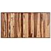 Tavolo da Pranzo 160x80x75 cm Legno Massello con Finitura Miele - Foto miniatura 4
