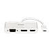 Replicatore di Porte e Docking Station per Notebook DUB-V310 Cablato USB 3.2 di Tipo C - Bianco - Foto miniatura 2