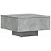 Tavolino da Salotto Grigio Cemento 60x60x31,5 Legno Multistrato - Foto miniatura 1