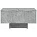 Tavolino da Salotto Grigio Cemento 60x60x31,5 Legno Multistrato - Foto miniatura 8