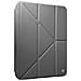 Custodia Per Ipad 10 2022 Copertina Multiposizione Amovibile Grigia - Foto miniatura 4
