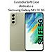 Custodia Tpu Silicone Cover Soft-case Per Samsung Galaxy S21 Fe 5g G990 Red - Foto miniatura 2