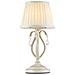 Lampade Da Scrivania Shabby Chic Brionia Metallo Beige 1 Luce Vetro Bianco - Foto miniatura 1