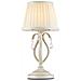 Lampade Da Scrivania Shabby Chic Brionia Metallo Beige 1 Luce Vetro Bianco - Foto miniatura 2