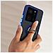 Cover Per Xiaomi 13t E 13t Pro Anello Metallico Supporto Bordo Blu - Foto miniatura 2