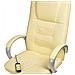 Poltrona Massaggiante Con Riscaldatore Grandeur Pelle Sintetica Beige - Foto miniatura 10