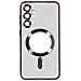 Cover Magsafe Per Samsung Galaxy S24 Silicone Fotocamera Protetta - Foto miniatura 1