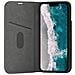 Custodia Per Iphone 14 Modello Oslo In Pelle Vegan Con Portacarte, Nero - Foto miniatura 2