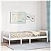 Letto Per Bambini Senza Materasso Bianco 80x200cm Massello Pino - Foto miniatura 1