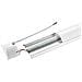 Plafoniera Led 40 W Da Soffitto Parete Sottopensile 90 Cm Luce Bianca Pf-90f - Foto miniatura 2