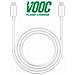 Cavo Dati E Ricarica Type C Originale Vooc Ricarica Rapida 100cm Dl149 White Per Smartphone - Foto miniatura 1