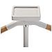 Servo Muto Moderno Legno E Metallo,servomuto,appendiabiti Indossatore Per Camera Da Letto E Spogliatoio,multifunzionale,dimensioni P25x44x108 Cm (bianco) - Foto miniatura 2