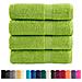 Asciugamani da Bagno SOLUND 2 pz Verdi 100x150 cm 600 g /m² - Foto miniatura 2