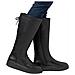 Black Casual Closed Ladies' Boots Stivali Pelle Sintetica Scarpe Donna Nero Eu 40, 78856-00 - Foto miniatura 2