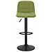 Sgabelli da Bar 2 pz Verde Chiaro in Velluto - Foto miniatura 2