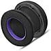 Cuscinetti Auricolari Di Ricambio Per Cuffie Sony Wh-1000xm3 - Nero /viola Mesh - Foto miniatura 2