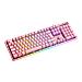 GAM-021-RGB-P-DE tastiera Gaming USB QWERTZ Tedesco Rosa - Foto miniatura 2