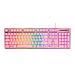 GAM-021-RGB-P-DE tastiera Gaming USB QWERTZ Tedesco Rosa - Foto miniatura 1