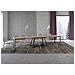 Tavolo allungabile 90x160/420 cm Booster quercia natura gambe antracite - Foto miniatura 4