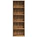 Libreria Rovere Artigianale 60x30x189 Cm In Legno Multistrato - Foto miniatura 3