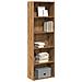 Libreria Rovere Artigianale 60x30x189 Cm In Legno Multistrato - Foto miniatura 1