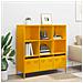 Credenza Giallo Senape 101,5x39x103,5 Cm In Acciaio - Foto miniatura 3