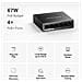 6-Port 10/100Mbps Desktop Switch with 4-Port PoE+ - MS106P - Foto miniatura 4