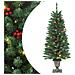 Lusso Casadino -  Alberi Di Natale Artificiali 2 Pz Con 100 Led Verde 120 Cm - Foto miniatura 1