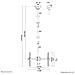 CL35-440BL16XL Supporto monitor /TV a soffitto 37-70" - alt. 250-300 cm - Foto miniatura 20