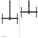 CL35-440BL16XL Supporto monitor /TV a soffitto 37-70" - alt. 250-300 cm - Foto miniatura 6