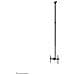 CL35-440BL16XL Supporto monitor /TV a soffitto 37-70" - alt. 250-300 cm - Foto miniatura 2