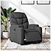Poltrona Elettrica Reclinabile Grigio Scuro in Tessuto - Foto miniatura 2
