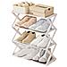 Scaffale Per Scarpe Modulare A X: Organizzazione E Stile Per La Tua Casa White - Foto miniatura 1
