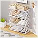 Scaffale Per Scarpe Modulare A X: Organizzazione E Stile Per La Tua Casa White - Foto miniatura 2