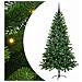 Albero di Natale con 150 LED con supporto Verde 150 cm PE - Foto miniatura 1
