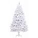 Albero di Natale Artificiale con Rami Pieghevoli Bianco 240 cm - Foto miniatura 4