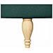 Poltrona Slipper Verde Scuro 56,5 x 70 x 110 cm Tessuto - Foto miniatura 9