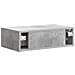 Tavolino da Parete Laterale Grigio Cemento 59 x 34,5 x 17 cm - Foto miniatura 6