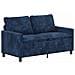 Divano Blu navy 156 x 81 x 87,5 cm Poliestere - Foto miniatura 1