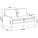 Divano Blu navy 156 x 81 x 87,5 cm Poliestere - Foto miniatura 9