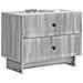 Armadio da Notte con cassetto Grigio Sonoma 62 x 34,5 x 47,5 cm - Foto miniatura 2