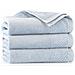 Asciugamano Toscana 70x140 cm 450 g /m² azzurro - Lussuoso, antibatterico, morbido - Foto miniatura 5