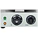 Piastra Per Waffel - 2 X 1.300 Watt - Rotonda - Foto miniatura 3