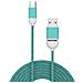 TYPE-C CABLE CYAN 1 5 MT - Foto miniatura 1